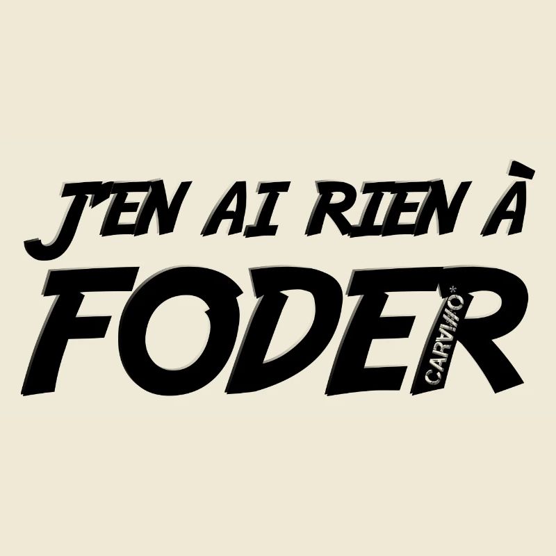 J'en ai rien a foder Noir