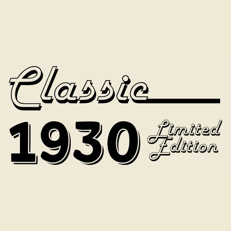 Classic 1930 édition limitée