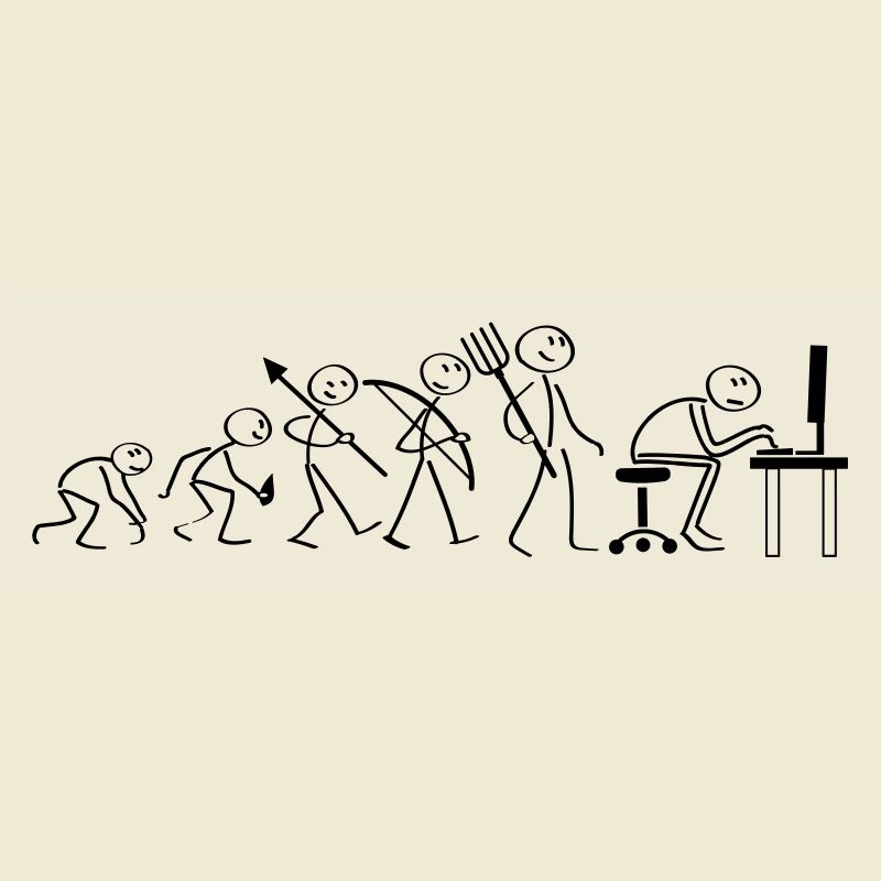 Evolution Computerarbeit