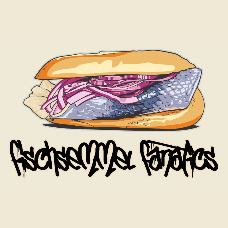 Fish roll // Illustration