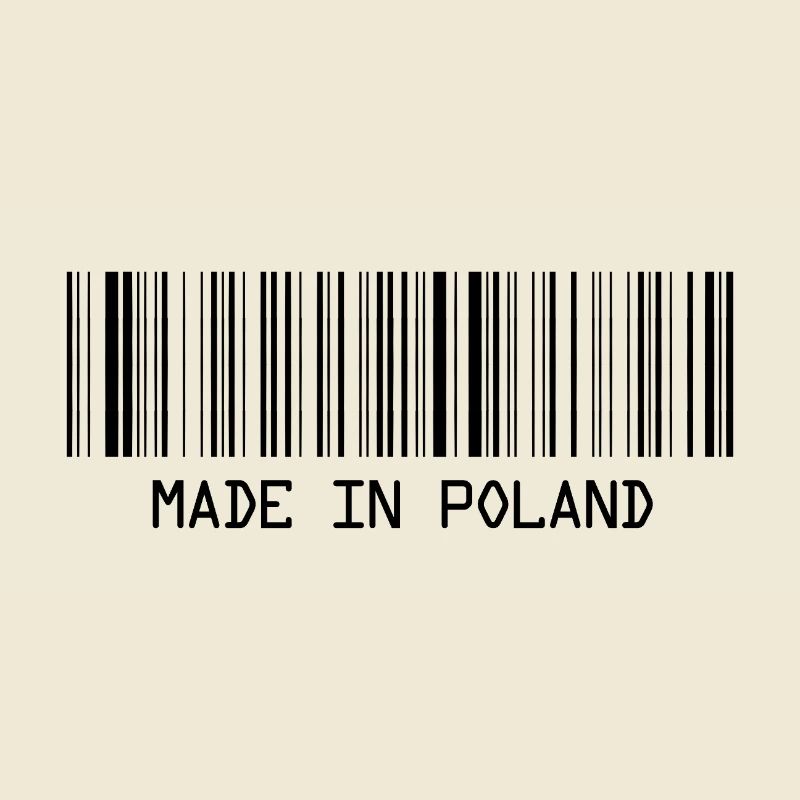 Fabriqué en Pologne - Pologne - Pologne - Code-barres - Dash