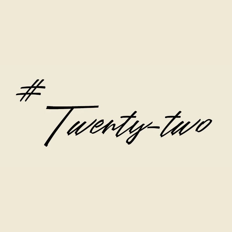 twenty two - Birthday - 22 Birthday - Gift