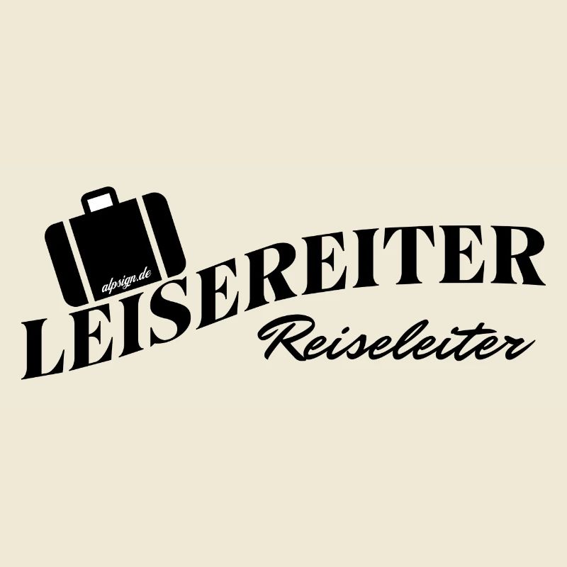 Reiseleiter LeiseReiter Koffer AlpSign.de