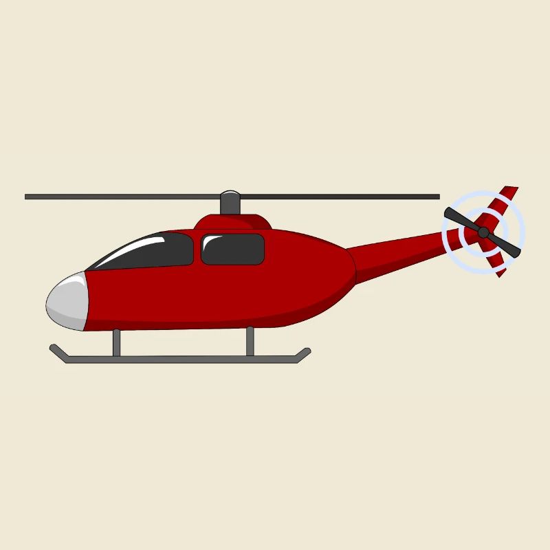 Hélicoptère Rouge