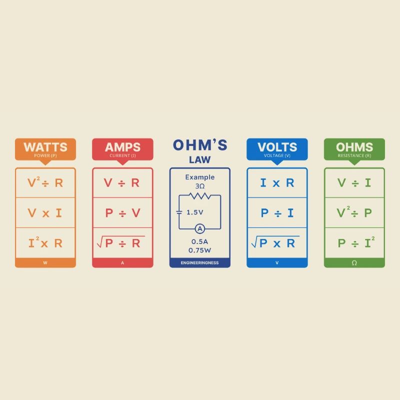 Formules électriques