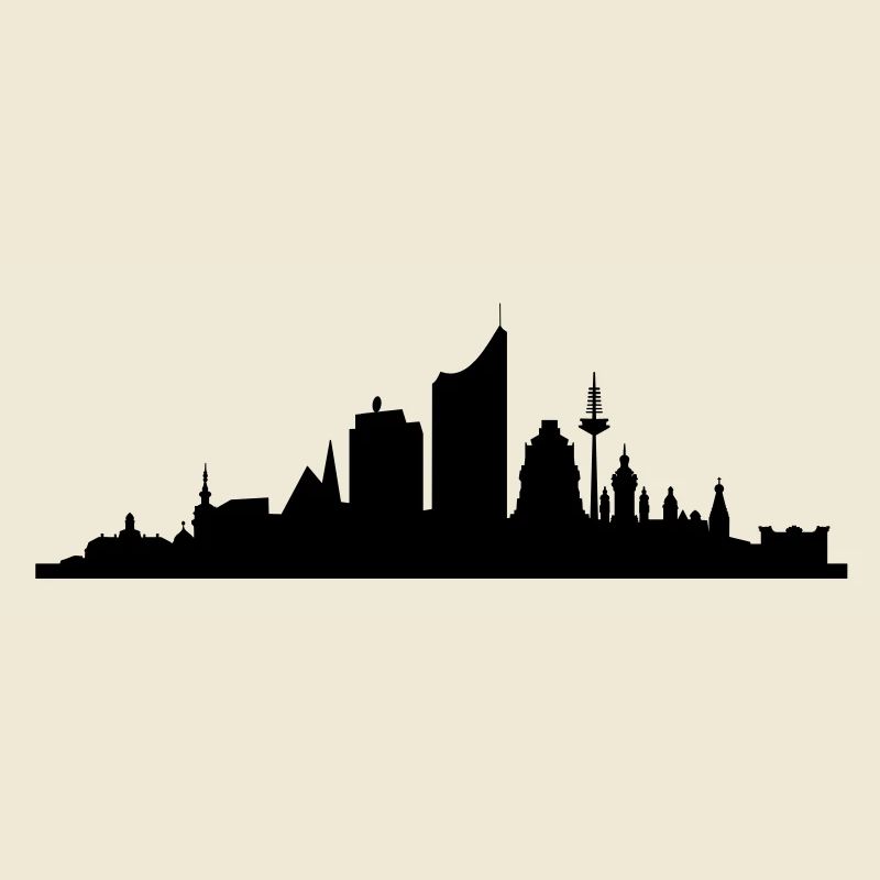 Skyline Leipzig central