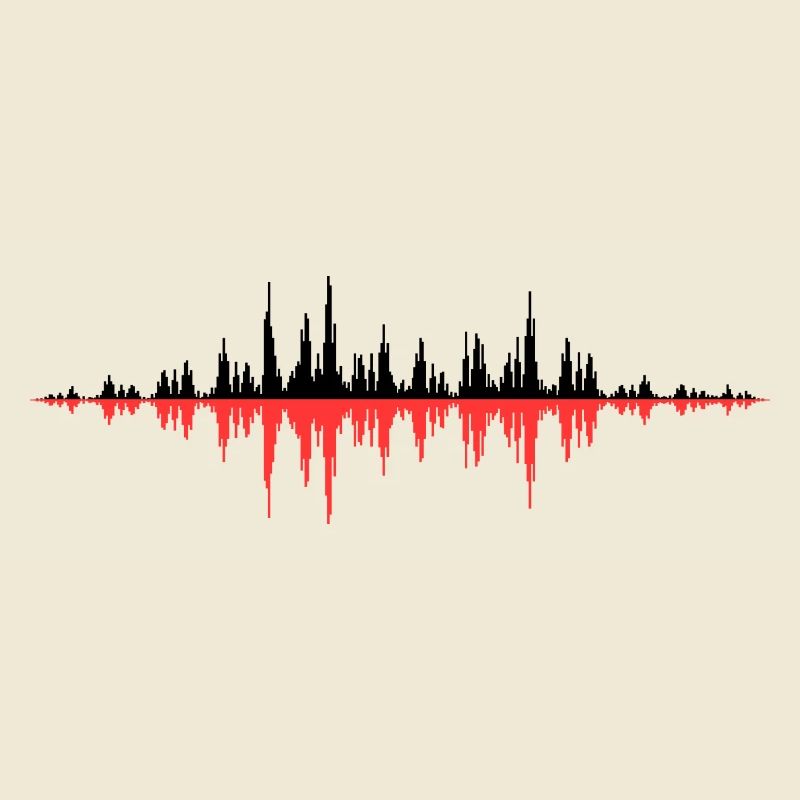 Red Sound Wave