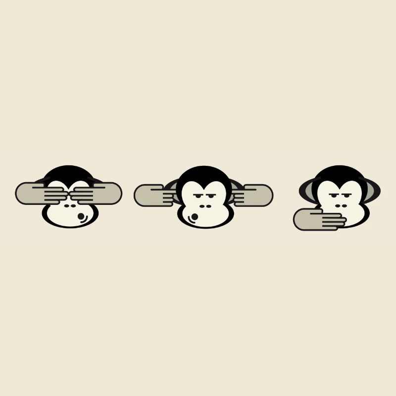 3 singes
