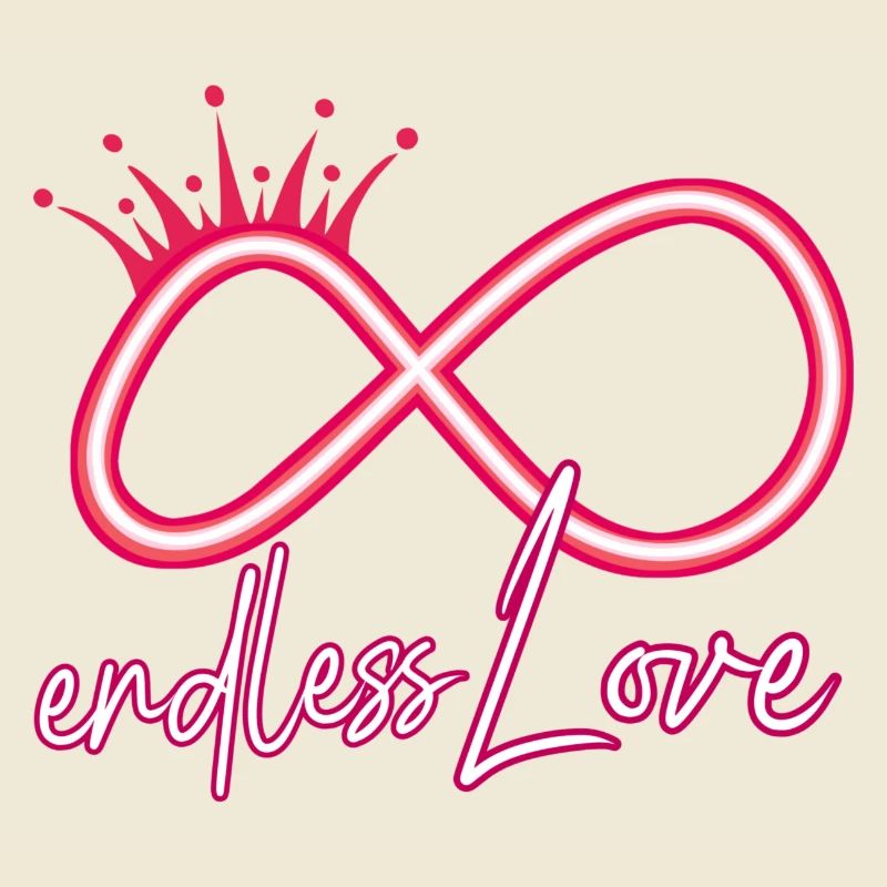 Symbole de l’infini de l’amour éternel