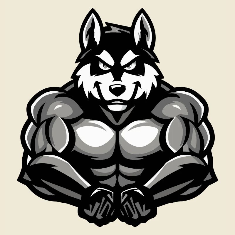 Dog Husky Comic