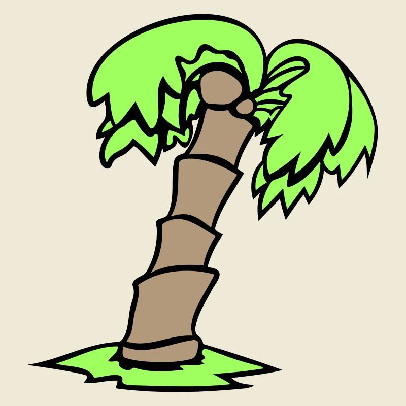 Palm Tree Island Tree Beach Holiday Coconut Sea Cool