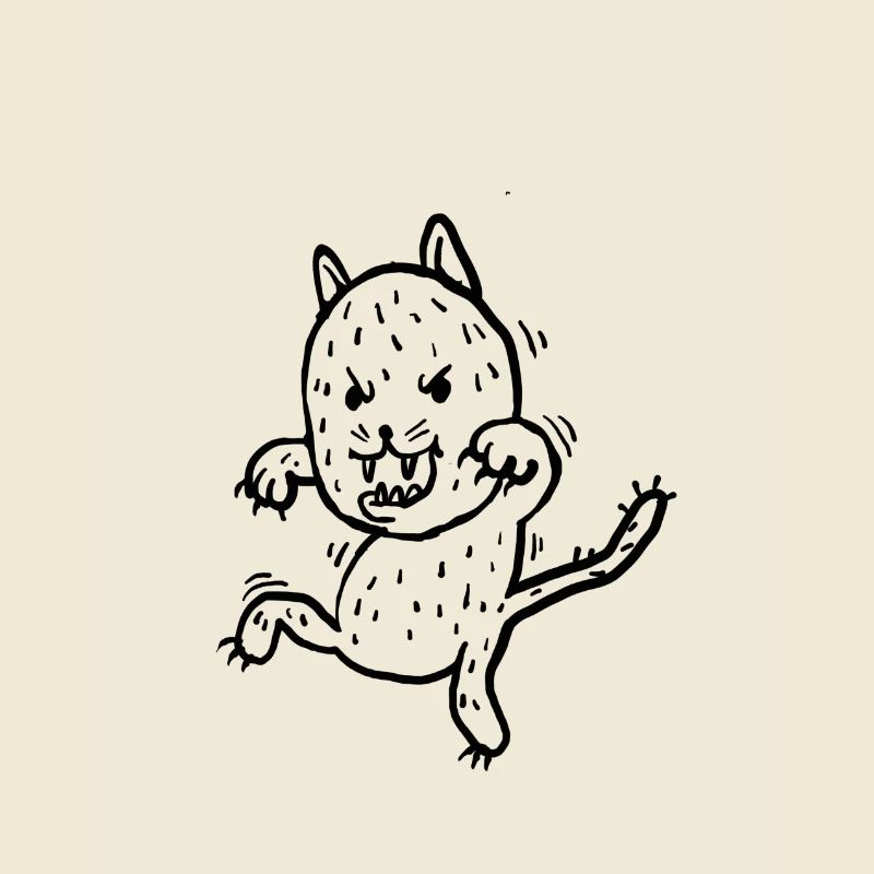 Boese Katze