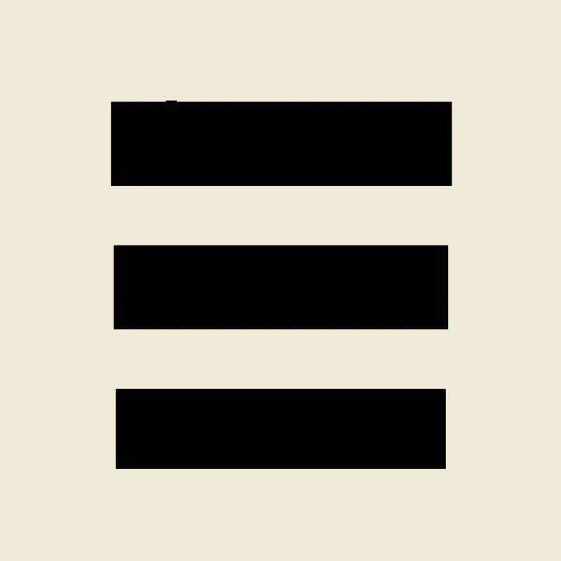 Three horizontal stripes