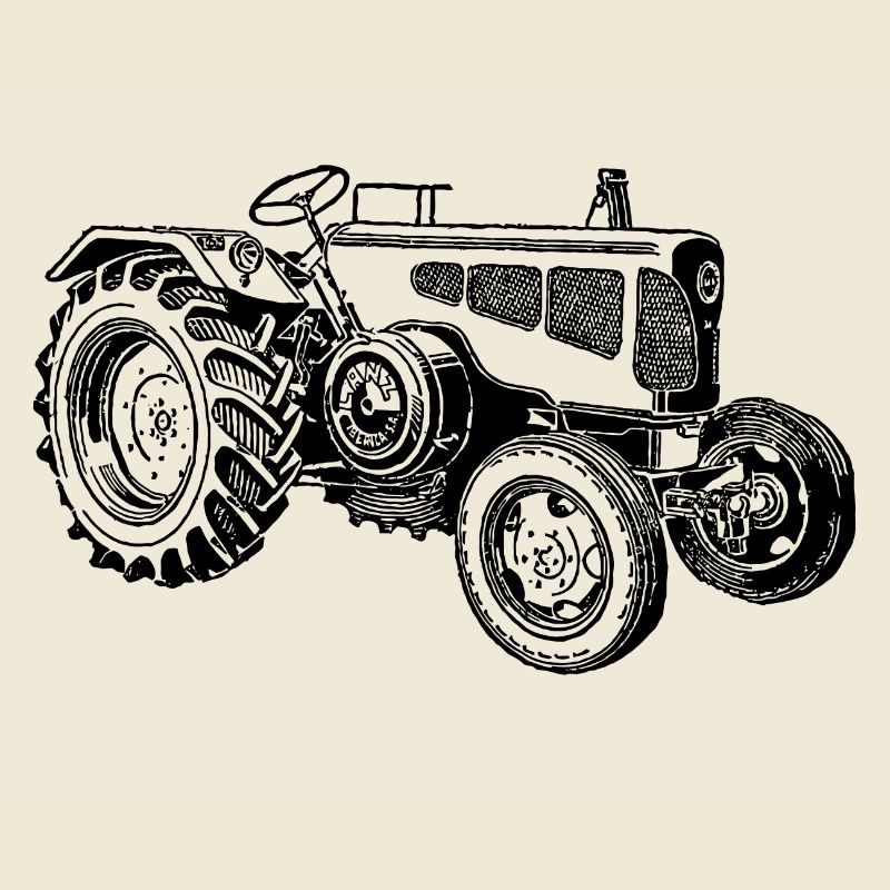 Old tractor