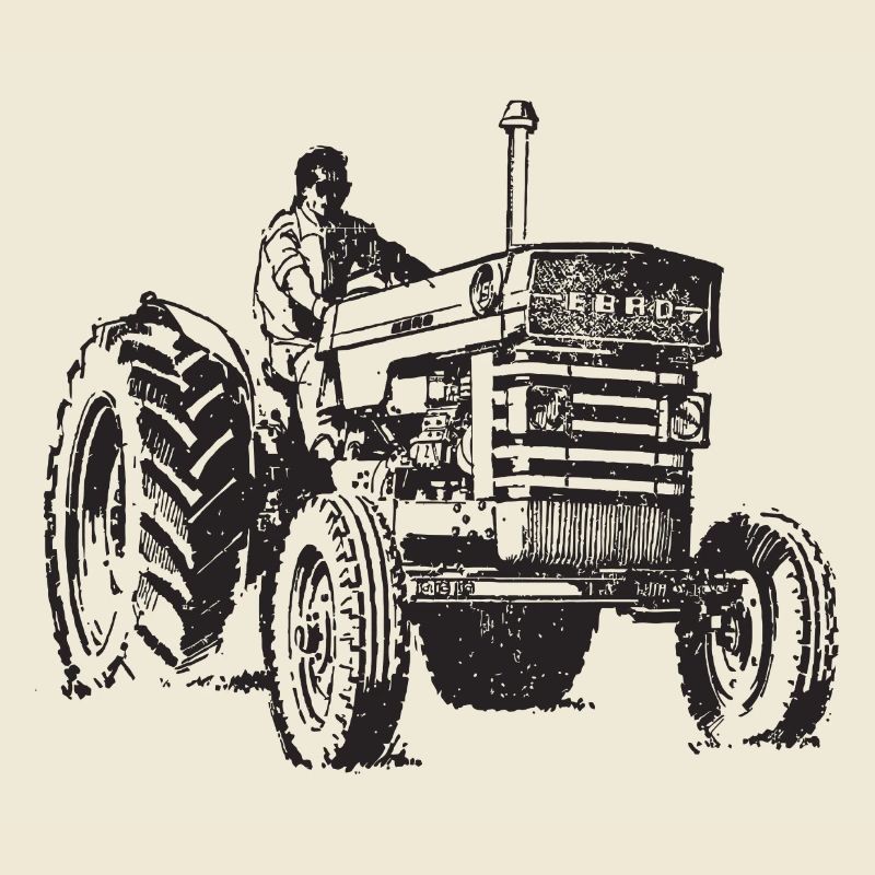 Vecchio trattore