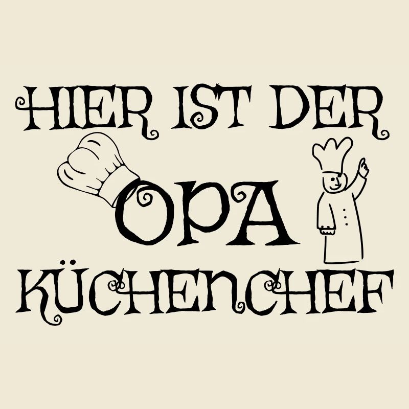 Hier ist der Opa Küchenchef