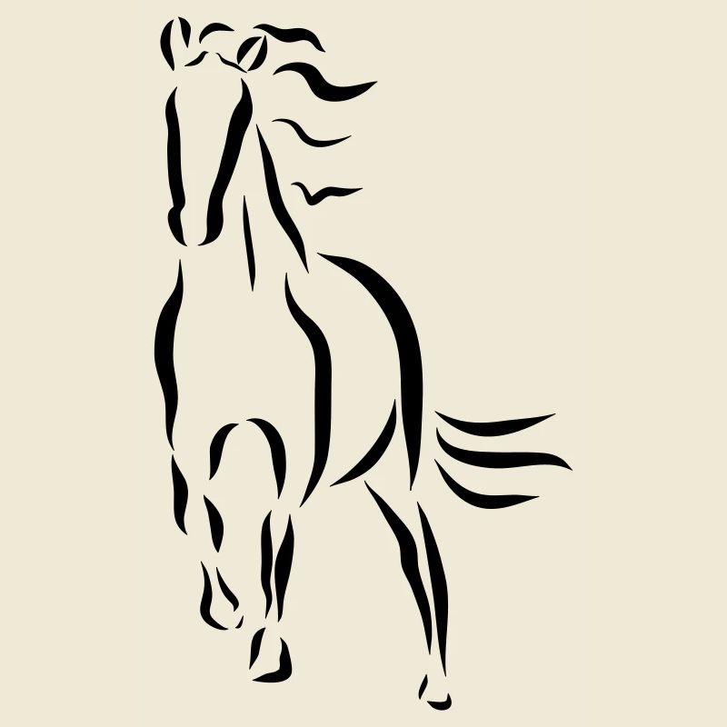 galloping horse Stallion Mare drawing