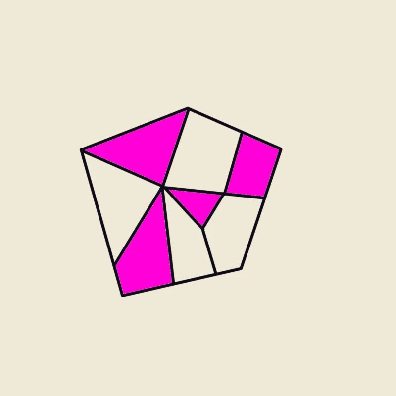 Frais pentagone. idée Geschenck