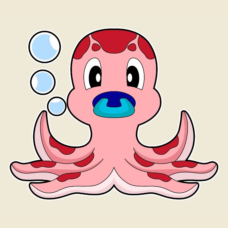 Octopus Baby Pacifier