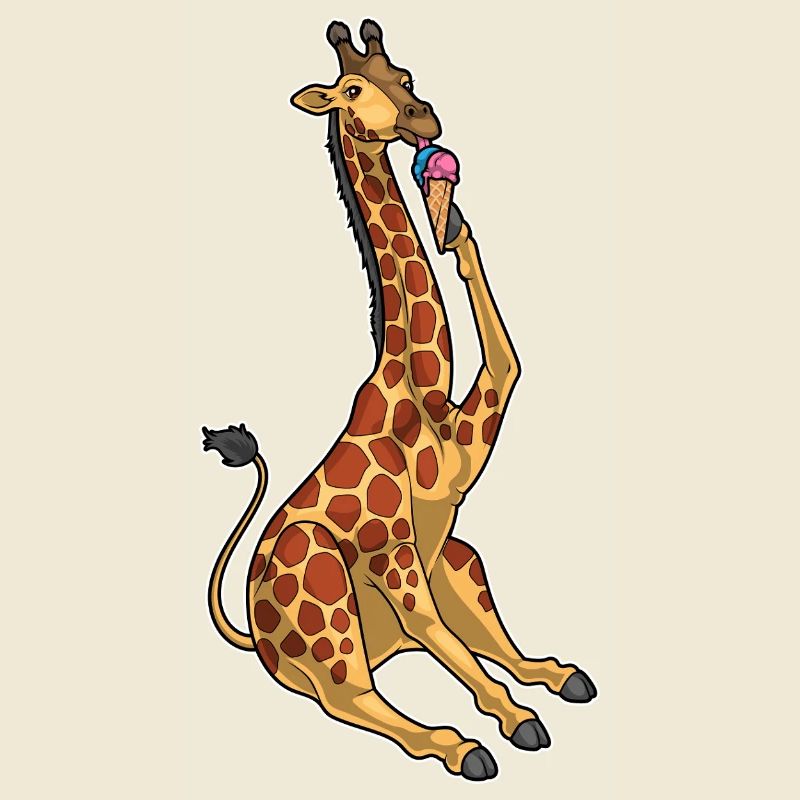 Giraffe Waffeleis