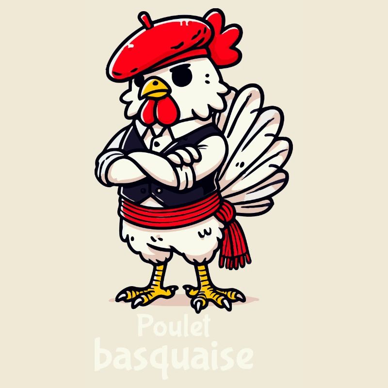 Chicken Basquaise - Plain text