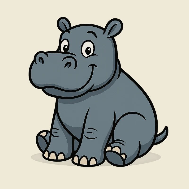 Hippopotame mignon