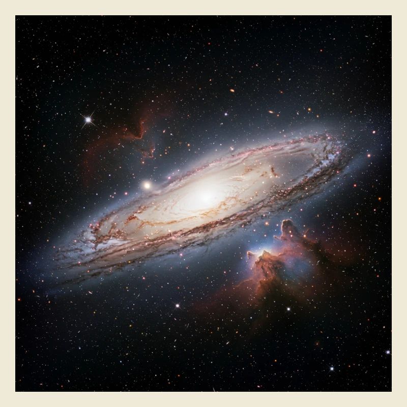 Galaxy Window of Light
