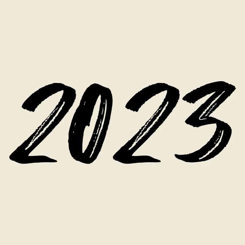 2023 blanc Réveillon du Nouvel An