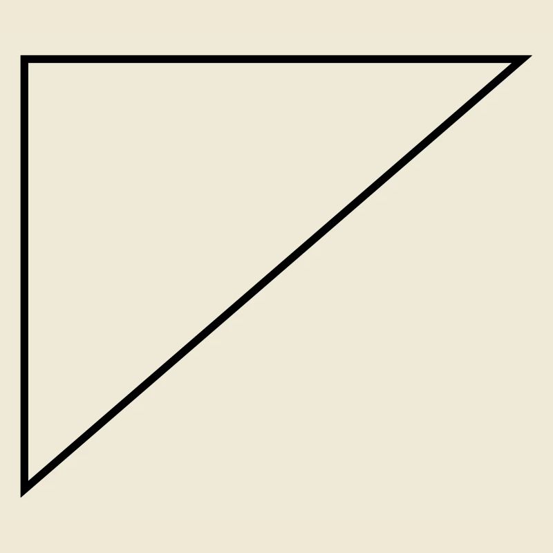 Triangle / / RW / / cadre