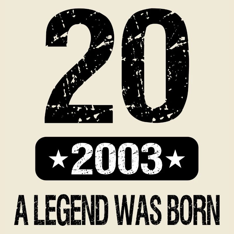 20th Birthday 2003 A LEGEND WAS BORN