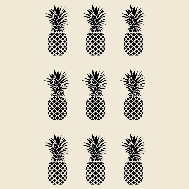 AD Pineapple Pattern Mono