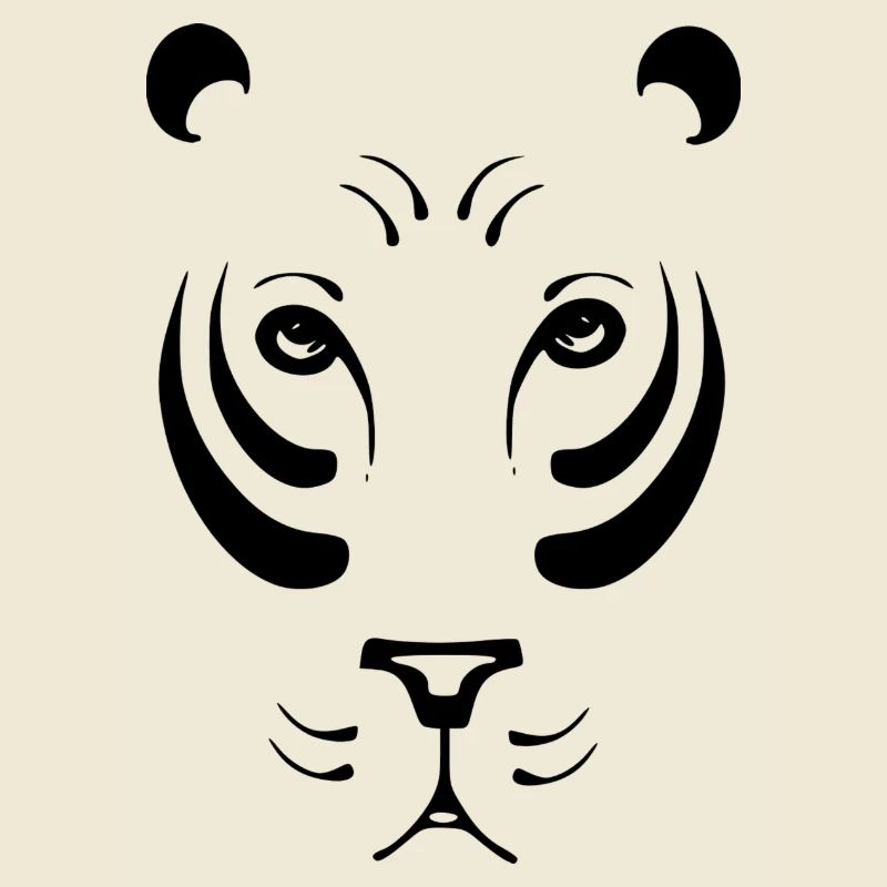 Lioness black and withe