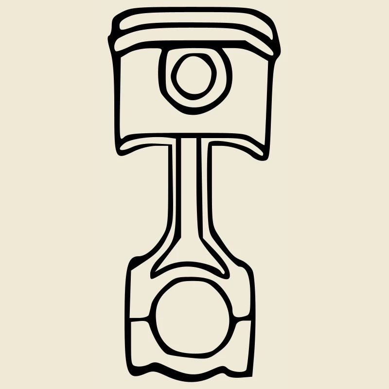 Idée de cadeau de cadeau de tige de piston