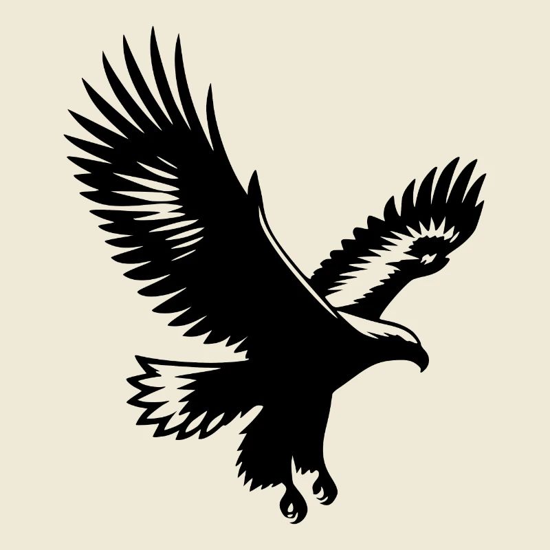 Golden Eagle Sailing on Wide Wings