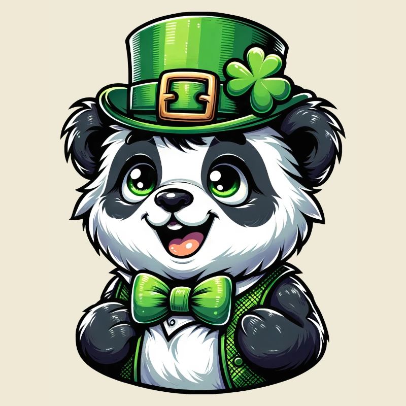 St. Patrick's Panda Feier