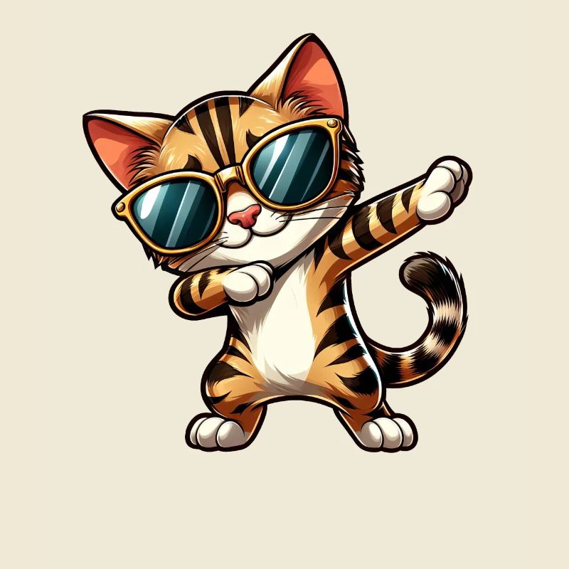 Bengal Cat Makes Dab Comic