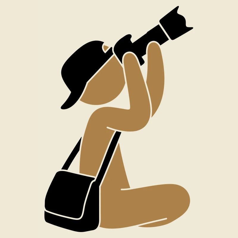 Photographer with camera