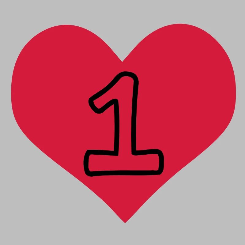 N ° 1 et de coeur