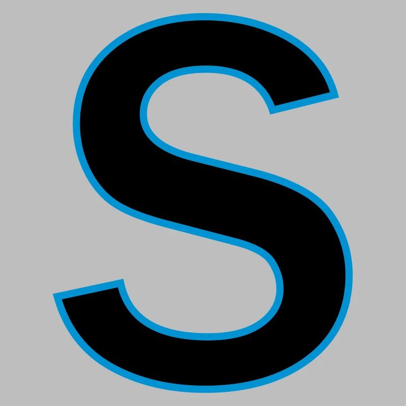 Buchstaben s Vektor