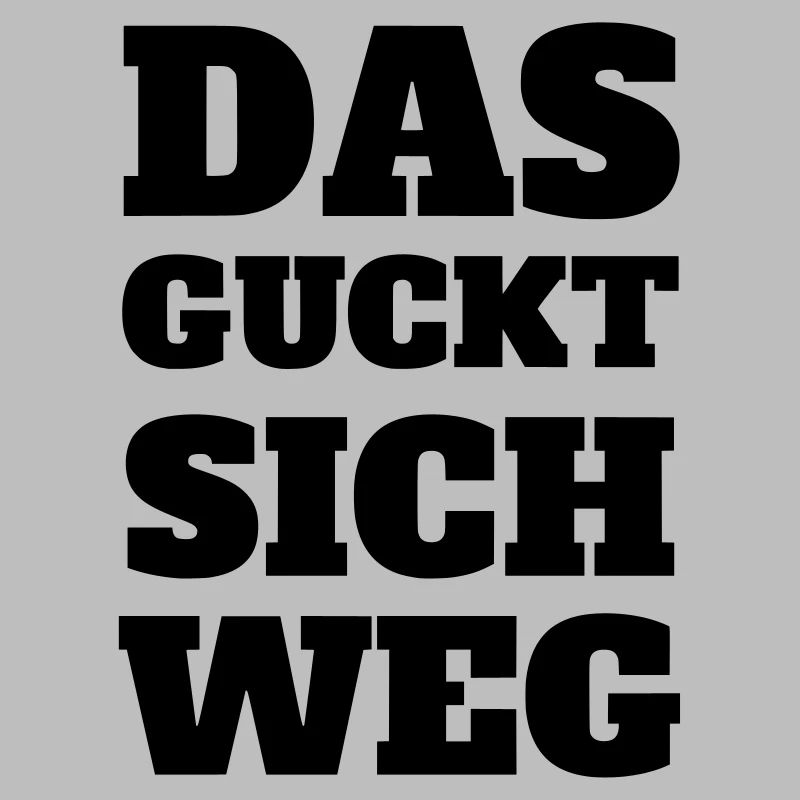Das guckt sich weg Spruch Handwerker Geschenk Idee