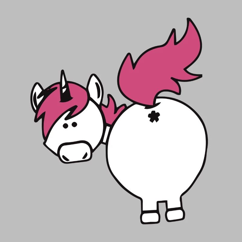 unicorn butt