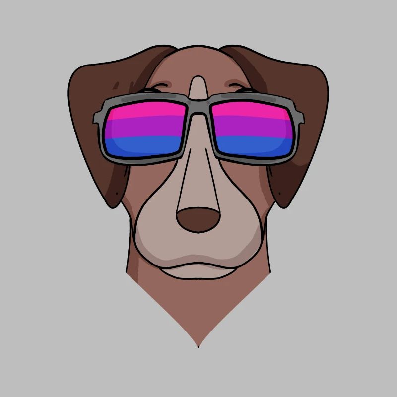 Bisexual Pointer Dog Gift
