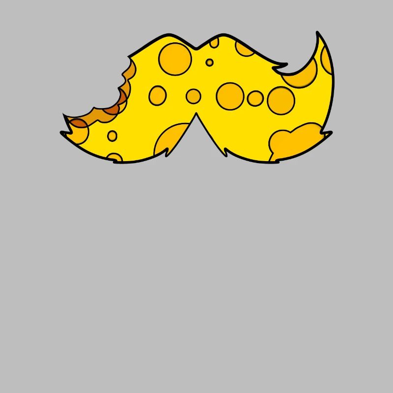 Käse Schnurrbart Bart