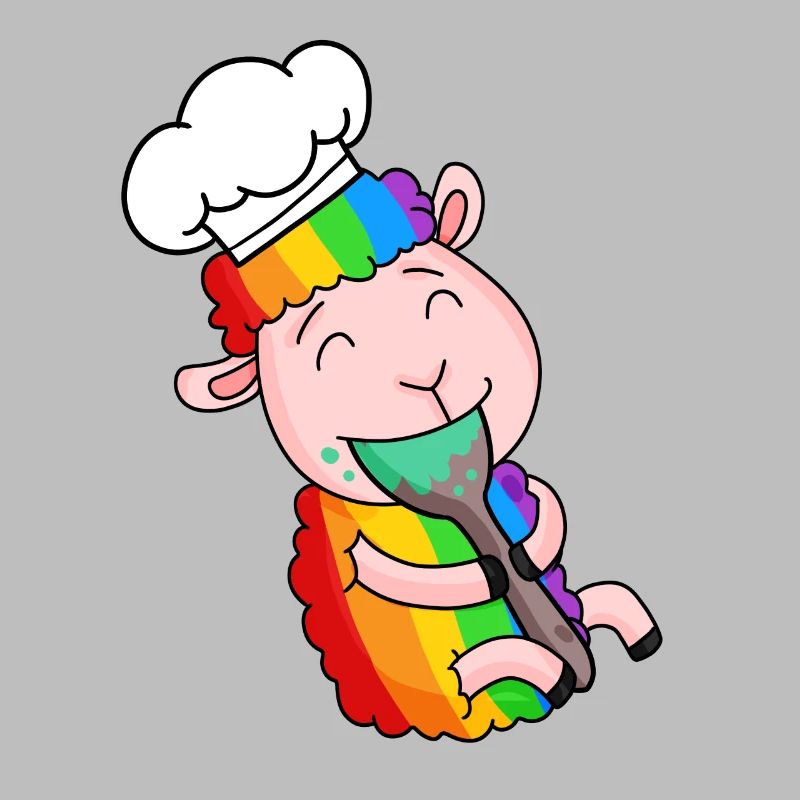 Cuisinier de mouton mignon
