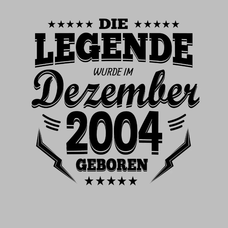 Die Legende wurde im Dezember 2004 geboren