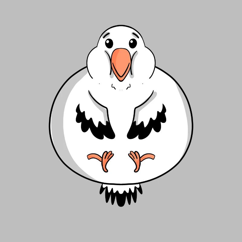 Graisse corporelle de mouette