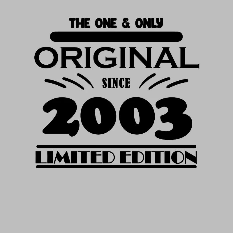 2003 - Année de construction 2003 - Né en 2003
