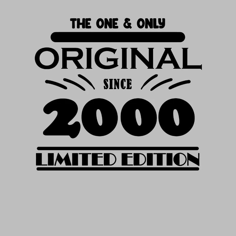 2000 - Année de construction 2000 - Année de naissance 2000