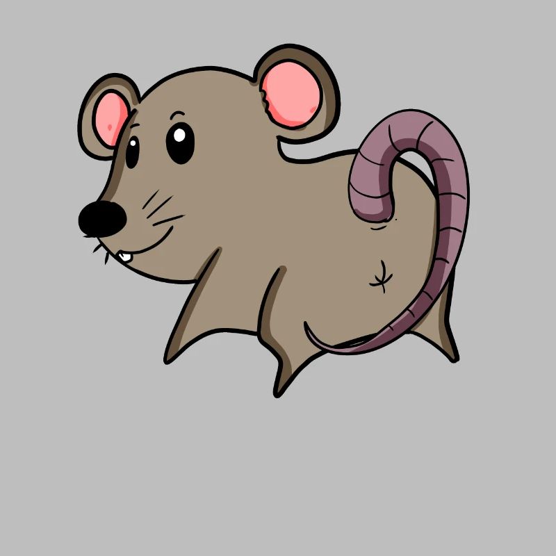 Mouse from behind - Mouse butt - Mouse ass