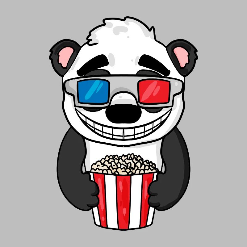 Panda Bear Popcorn Cinéma